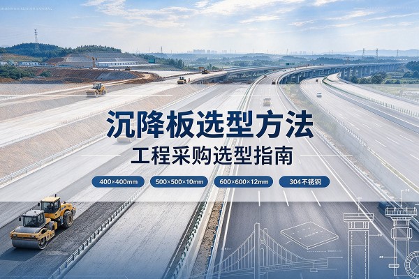 依安沉降板选择方法