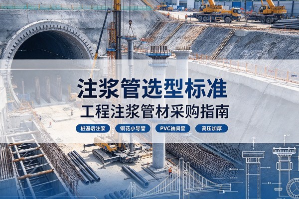 依安注浆管选型标准