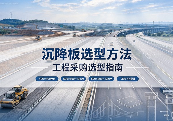 依安沉降板选择方法